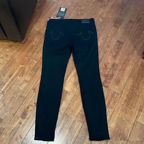 True Religion Denim - True Religion Abbey Super Skinny Jeans in Black Rinse